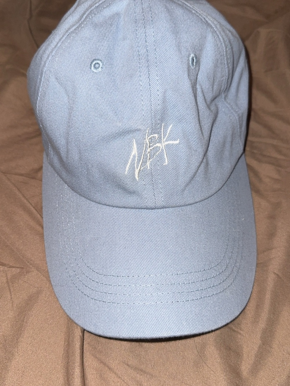 Light Blue Dad Cap autographed Niykee Heaton NBK